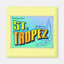 ST TROPEZ KÜHLSCHRANKMAGNET