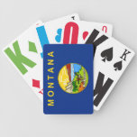 Staats-Flagge von Spielkarten Montanas spielkarten