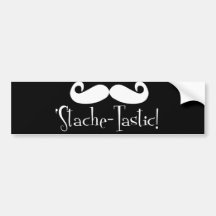 'Stache-tastic Autosticker
