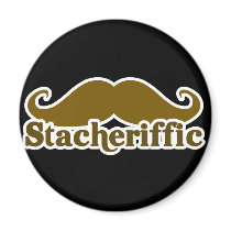 Stacherific Mushtache magnete