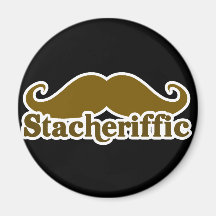 Stacherific Mushtache Magnete