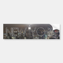 Stadt-Autoaufkleber New- YorkAutoaufkleber-NY
