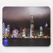 Stadt beleuchtet Mousepad