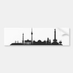 Stadt Berlin - Skyline 1c Autosticker