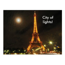 Stadt der Lichter, Stadt der Lichter! Postkarte