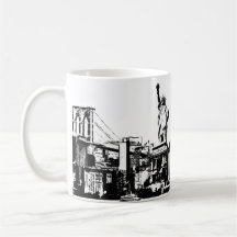 Stadt, die Sie inspiriert Kaffeetassen