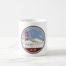 Stadt durch die Bucht, San Francisco Kalifornien Tee Tasse