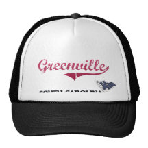 Stadt-Klassiker Greenvilles South Carolina Caps