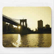 Stadt-Ruhe Mousepad