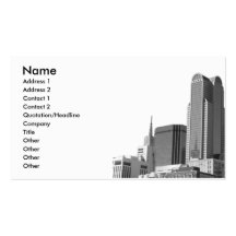 Stadt-Skyline-Visitenkarte