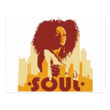 Stadt-Soul Postkarte