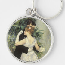 Stadt-Tanz durch Renoir, Vintage Impressionismus-K Schlüsselband
