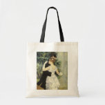 Stadt-Tanz durch Renoir, Vintage Impressionismus-K Leinentasche