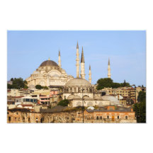 Stadt von Istanbul in der Türkei Fotodrucke