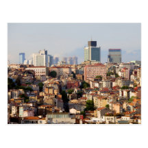 Stadt von Istanbul Postkarte