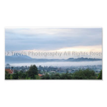 Stadt von Lembang Kunst Photo