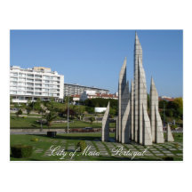 Stadt von Maia - Portugal Postkarte