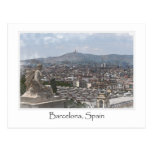Stadt von Stadtbild Barcelonas Spanien Postkarten