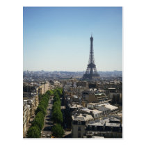 Stadtbild von Paris, Frankreich postkarten