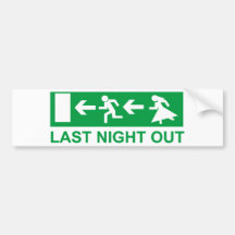 stag night autoaufkleber