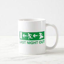 stag night kaffee tasse