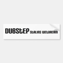 Stalin schuf dubstep Autoaufkleber