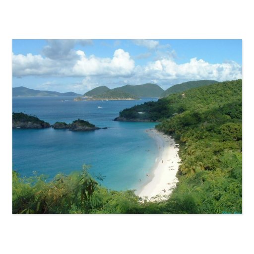 Stamm-Bucht, Johannes, USVI Postkarte
