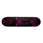 Stammes- Grafik-Skateboard - Schwarzes u. Rosa Personalisierte Skateboards