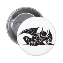 Stammes- Wasserspeierentwurf Buttons