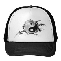 Stammes- Yin Yang Baseball Kappe