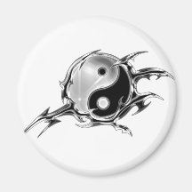 Stammes- Yin Yang Magnete