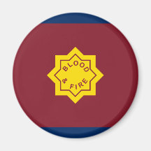 Standard der Heilsarmee, religiöse Flagge Kühlschrankmagnete