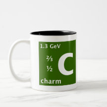 Standardmodell (Charme Quark) Kaffeetasse