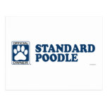 STANDARDPOODLE_Blue Postkarten