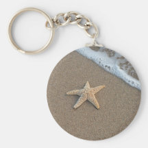 Starfish auf dem Strand Schlüsselbänder