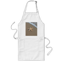 Starfish durch den Strand Schürzen