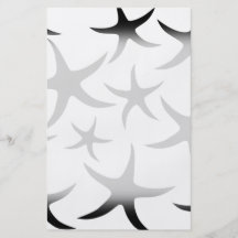 Starfish kopieren in Schwarzweiss. Flyerdruck