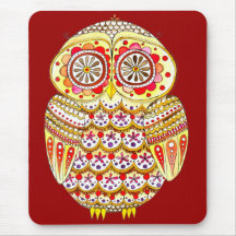 Starke Eule Mousepad
