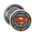 Stärke, Vision, Flug Anstecknadelbuttons
