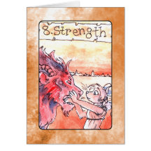 Stärken-Tarot-Karte