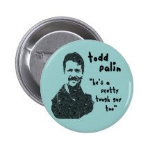 Starker Typ-Knopf Todds Palin Anstecknadelbutton