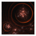 Starlight-abstrakter Kunst-Foto-Druck