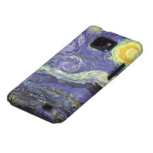 Starry Nacht Van Gogh, Vintager Post-Impressionism Galaxy SII Case
