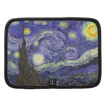 Starry Nacht Van Gogh, Vintager Post-Impressionism Mappen