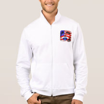 Stars and Stripes Girl's Portrait Jacket