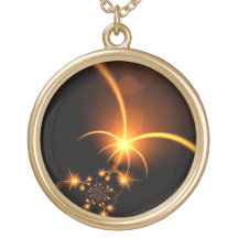 Stars Shining Digital Print Art Necklaces