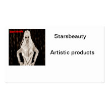 Starsbeauty Visitenkartenvorlage