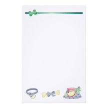 Stationäre Hundeliebhaber Bedrucktes Papier