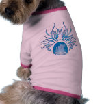 Statistik-Schädel Hunde-t-shirt