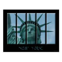 STATUE OF LIBERTY POSTKARTEN